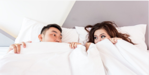 couple in bed