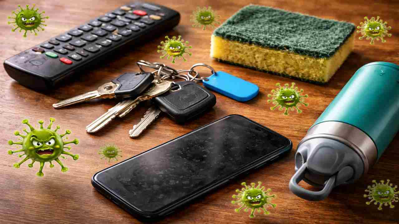 Oggetti domestici e germi invisibili euraeditoriale.it